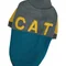 Светр для котiв в'язаний CAT зелено сірий SC-10