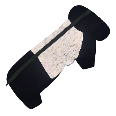 Зимовий комбінезон ДЛЯ ТАКС дівчат світловідбиваючий фіолет RT-26