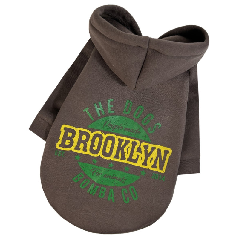 Толстовка Brooklyn коричнева Y-357