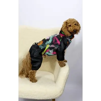 Дощовик з фіксаторами абстракція M-132