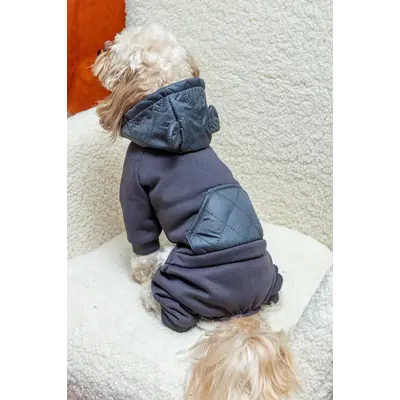 Костюм Шторм з плащівкою сірий D-240