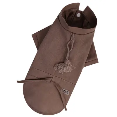 Сорочка лляна коричнева RUB-58