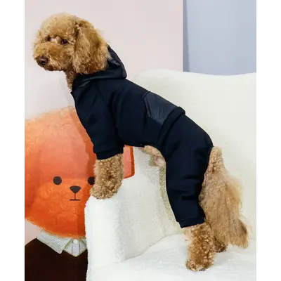 Костюм Шторм з плащівкою чорний D-229