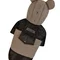 Куртка Teddy коричнева K-77
