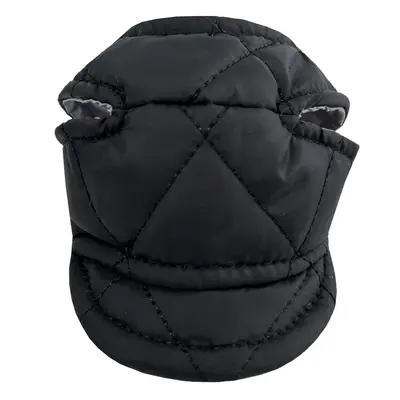 Кепка стьобана чорна S-62