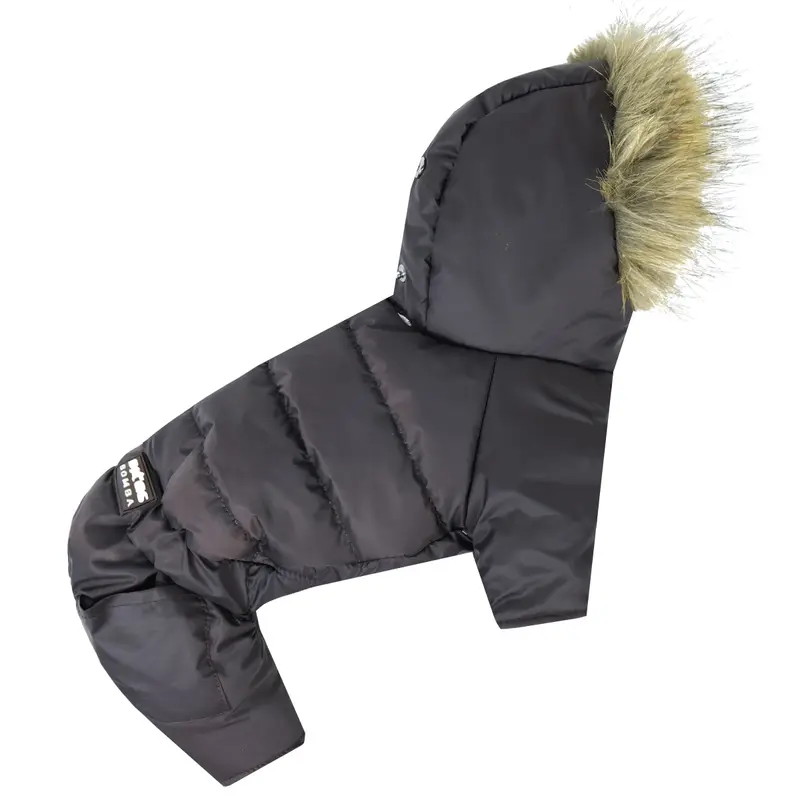 Зимовий комбінезон на хутрі моко AM-39