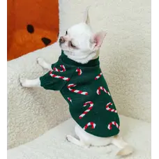 Светр в'язаний Цукерка смарагд Y-388