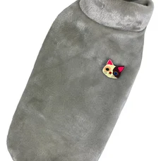 Светр для котiв махровий сірий SC-4