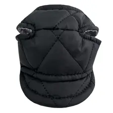 Кепка стьобана чорна S-62