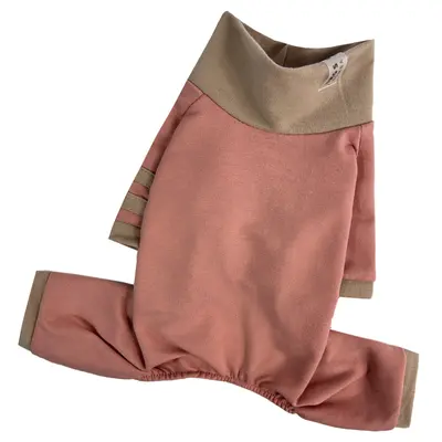 Костюм Спорт пудровий D-218