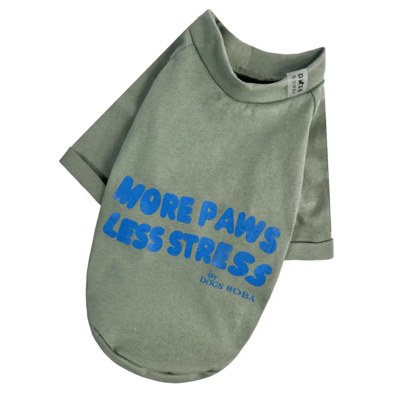 Футболка Less Stress м'ята F-95