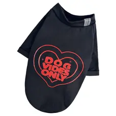 Футболка Dog Vibes чорна F-92