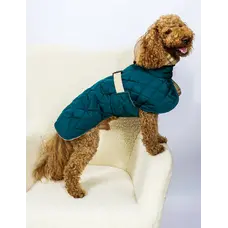 Жилет стежка двосторонній смарагд G-112