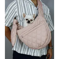 Слінг стьобаний пудра S-108