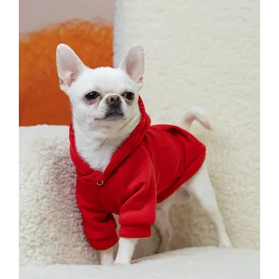 Толстовка кишеня червона Y-358