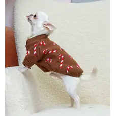 Светр в'язаний Цукерка шоколад Y-391