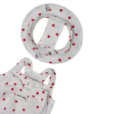 Панамка муслін серця S-122