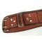 Пояс атлетичний EasyFit Training Belt (коричневий) S