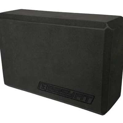 Блок для йоги EasyFit EVA Чорний