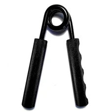 Кистьовий еспандер EasyFit Hand Grip PRO 75 кг чорний (165 lb)