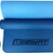 Килимок для йоги та фітнесу EasyFit TPE+TC 6мм двошаровий синій-блакитний