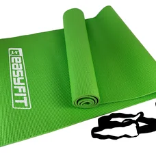 Килимок для йоги та фітнесу EasyFit ПВХ (PVC) Салатовий