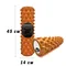 Масажний ролик EasyFit Grid Roller PRO 45 см Помаранчевий