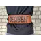 Пояс атлетичний EasyFit DeciBelt (шкіра) коричневий L