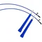 Швидкісна скакалка EasyFit Speed Cable Rope 3 м зі стальним тросом синя