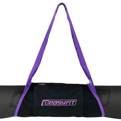 Сумка-переноска EasyFit для йога-килимка Фіолетова