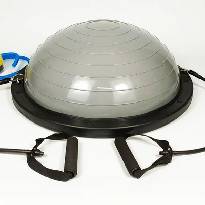 Балансувальна платформа EasyFit BOSU 60 см Сірий