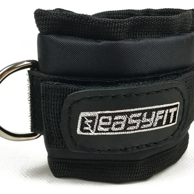 Манжета EasyFit чорна для тяги на тренажері Бубновского