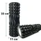Масажний ролик EasyFit Wavyspines 33 см Чорний