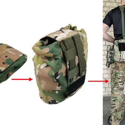Підсумок для скидання магазинів мультикам (MOLLE, на тактичний пояс, розвантаження, РПС)