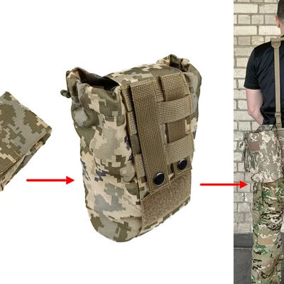 Підсумок для скидання магазинів піксель ЗСУ MM-14 (MOLLE, на тактичний пояс, розвантаження, РПС)