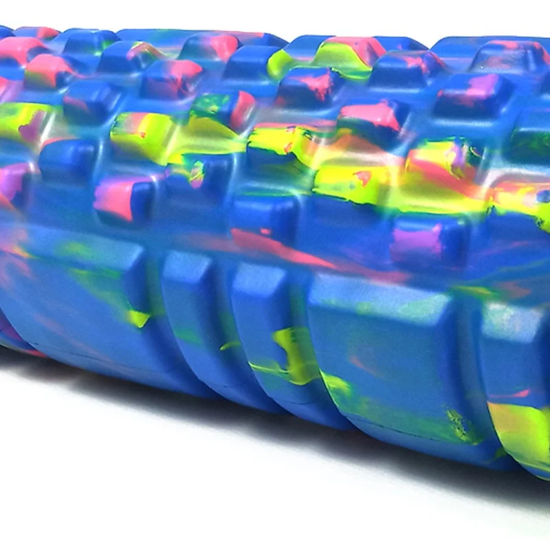 Масажний ролер EasyFit Grid Roller Multi 30 см синій