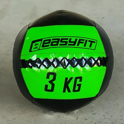 Медичний м'яч EasyFit Wall Ball (медбол, волболл) 3 кг