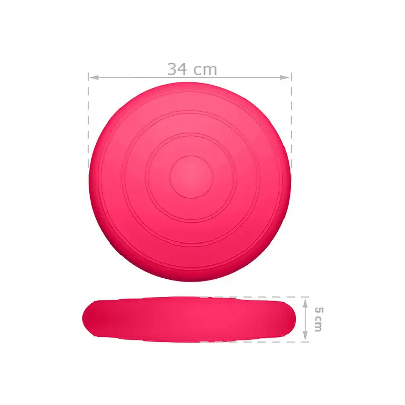 Балансувальна масажна подушка гладка EasyFit Balance Cushion Рожевий Балансувальна масажна подушка гладка EasyFit Balance Cushion Рожевий