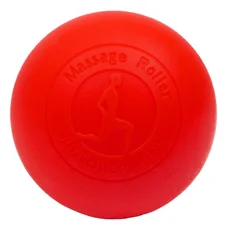 Масажний м'ячик EasyFit каучук 6.5 см червоний