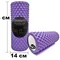 Масажний ролик EasyFit Grid Roller Light 33 см Фіолетовий