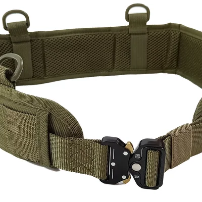 Розвантажувальний тактичний пояс РПС із кріпленням MOLLE олива (варбелт, warbelt)