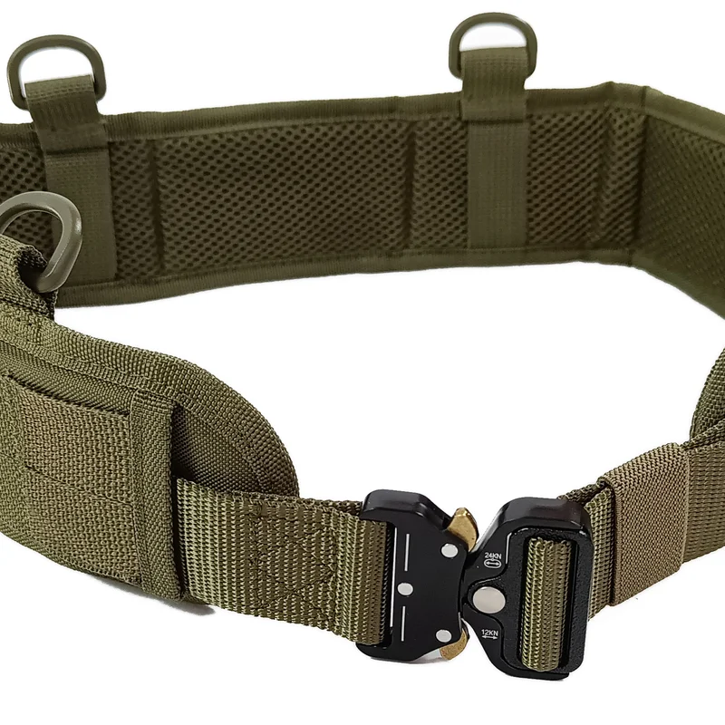 Розвантажувальний тактичний пояс РПС із кріпленням MOLLE олива (варбелт, warbelt)