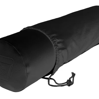 Валик для масажного столу EasyFit 60 см чорний (з чохлом)