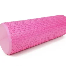 Масажний ролер EasyFit Foam Roller 45 см Рожевий