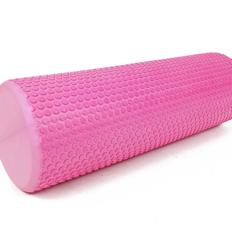 Масажний ролер EasyFit Foam Roller 45 см Рожевий