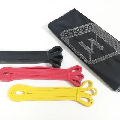 Гумові петлі EasyFit: набір 1-31 кг (3 шт)
