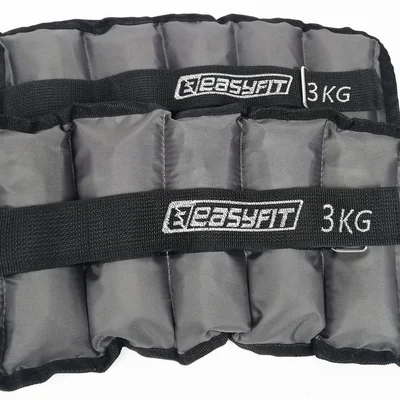 Обтяжувачі для ніг та рук з металом EasyFit Metal 3 кг (пара)
