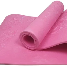 Килимок для йоги та фітнеса EasyFit PER Premium Mat 8 мм Рожевий
