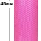 Масажний ролер EasyFit Foam Roller 45 см Рожевий
