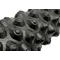 Масажний ролик EasyFit Grid Roller Extreme 33 см Чорний